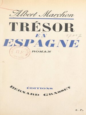 cover image of Trésor en Espagne